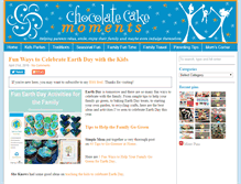 Tablet Screenshot of chocolatecakemoments.com